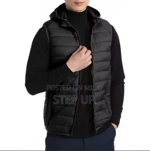 Mens Hoodied Polyester Jacket