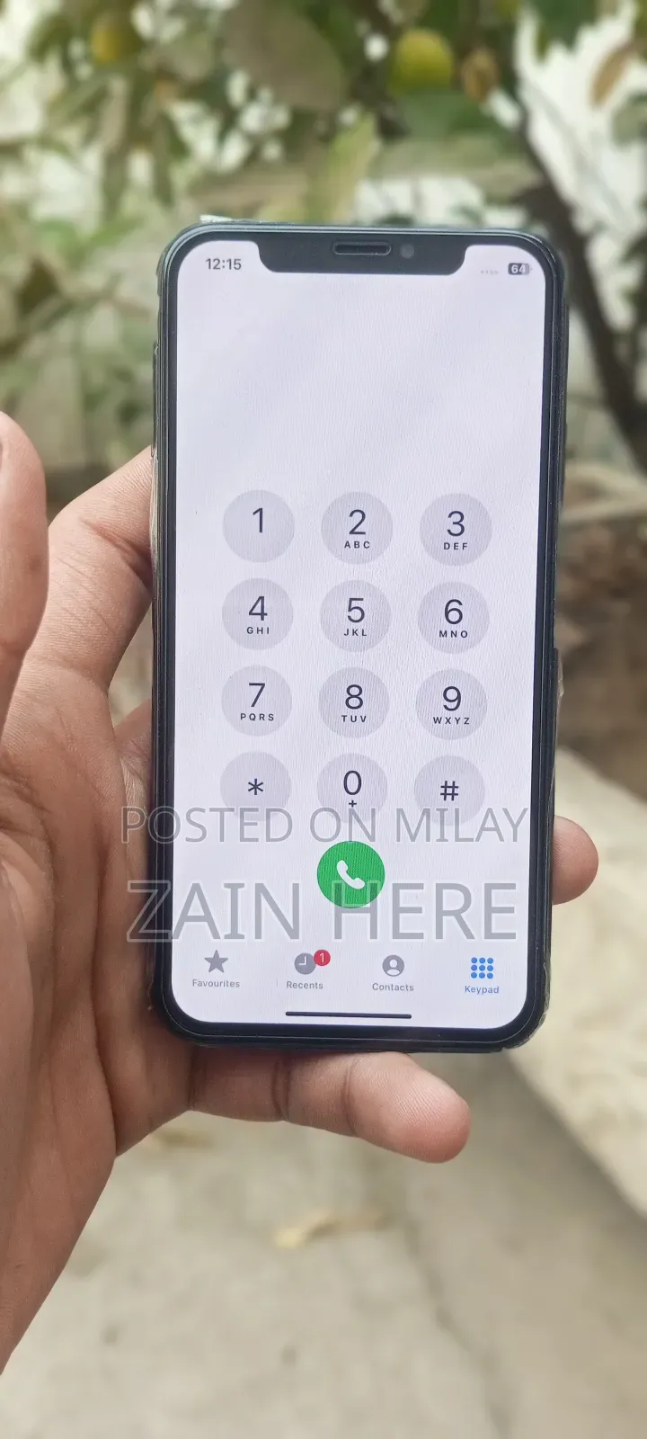 Apple iPhone X 64 GB Black