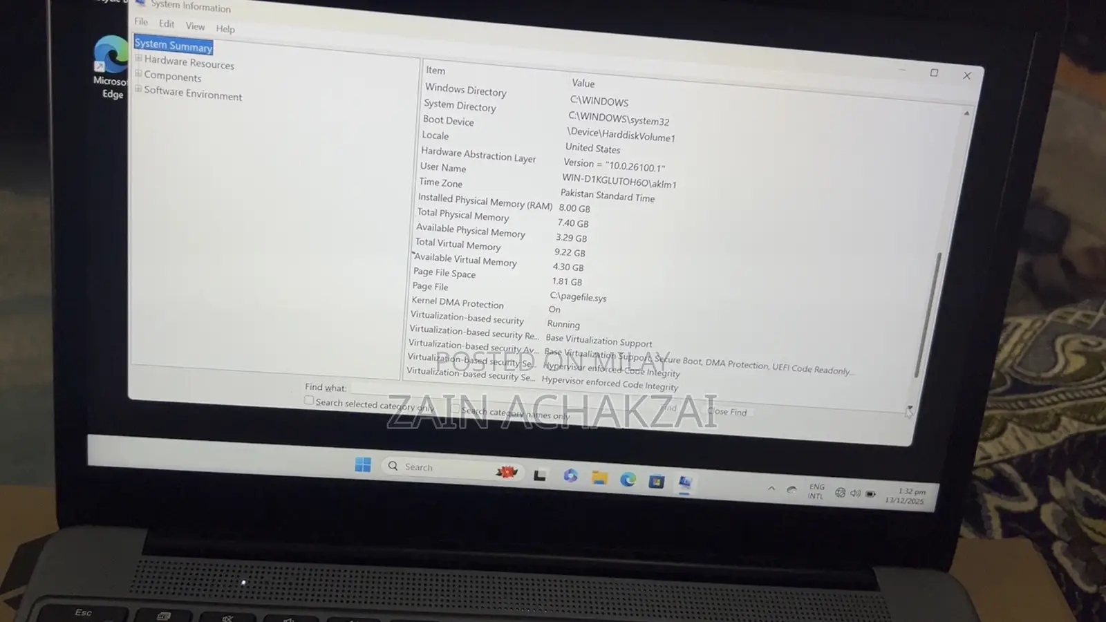 New Laptop Lenovo 8GB Intel Core I5 SSD 256GB