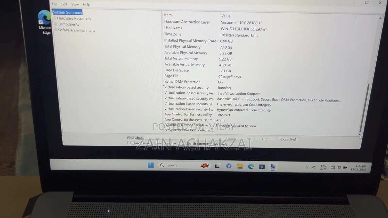 New Laptop Lenovo 8GB Intel Core I5 SSD 256GB