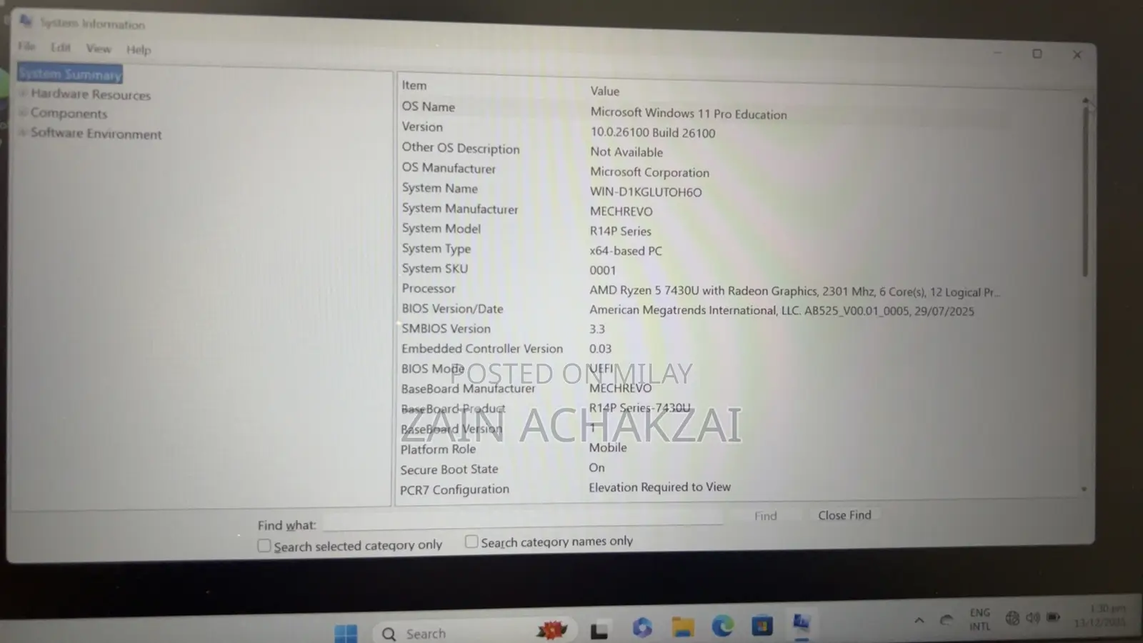 New Laptop Lenovo 8GB Intel Core I5 SSD 256GB