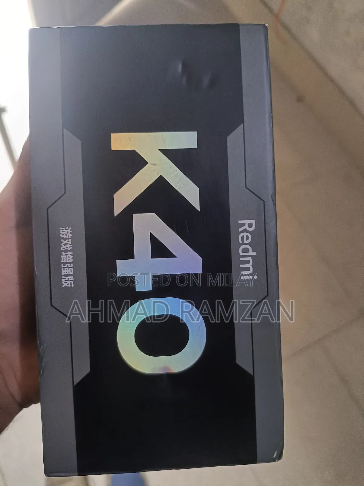 Xiaomi Redmi K40 256 GB Black