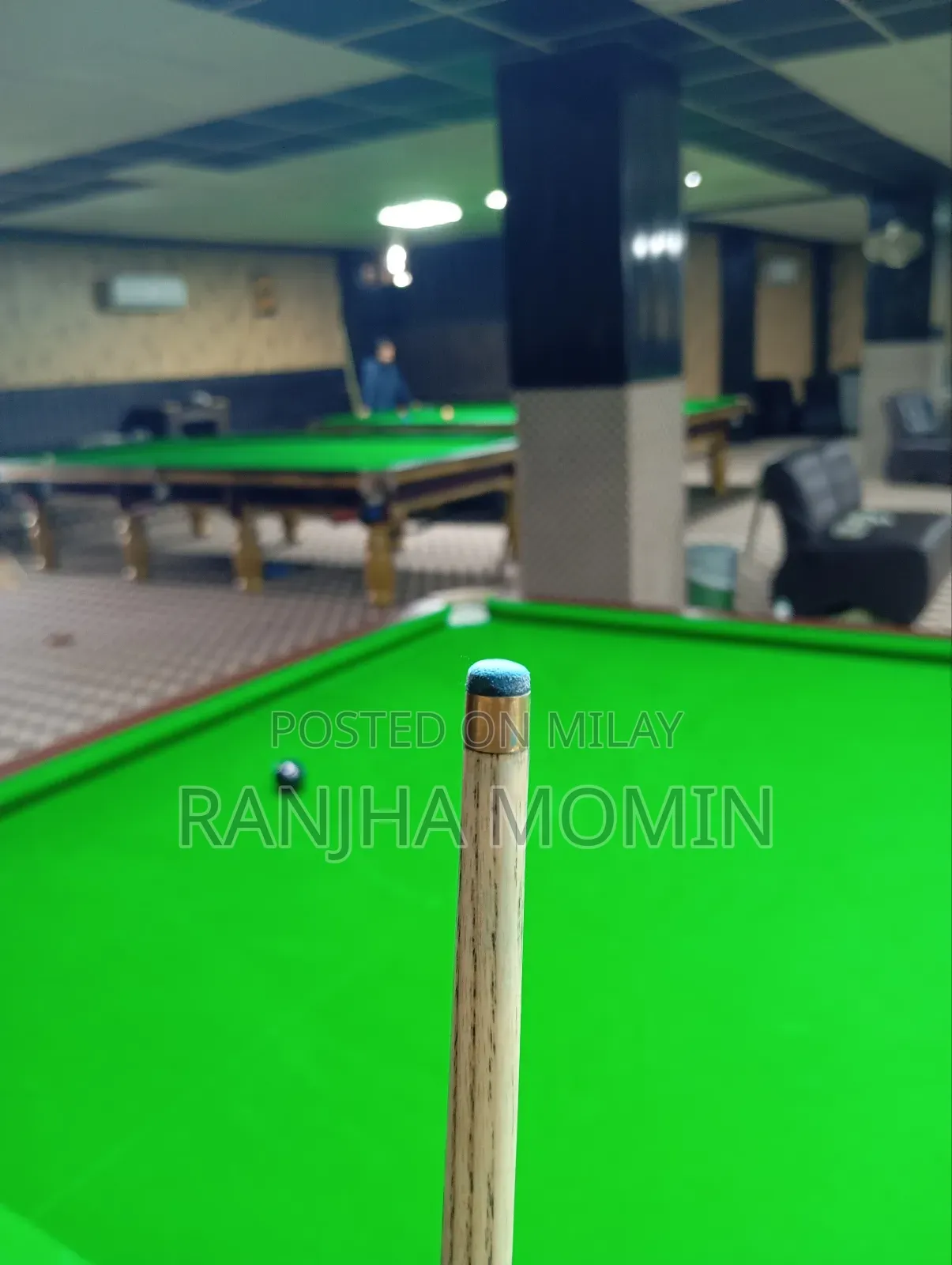 Snooker Cue One Piece