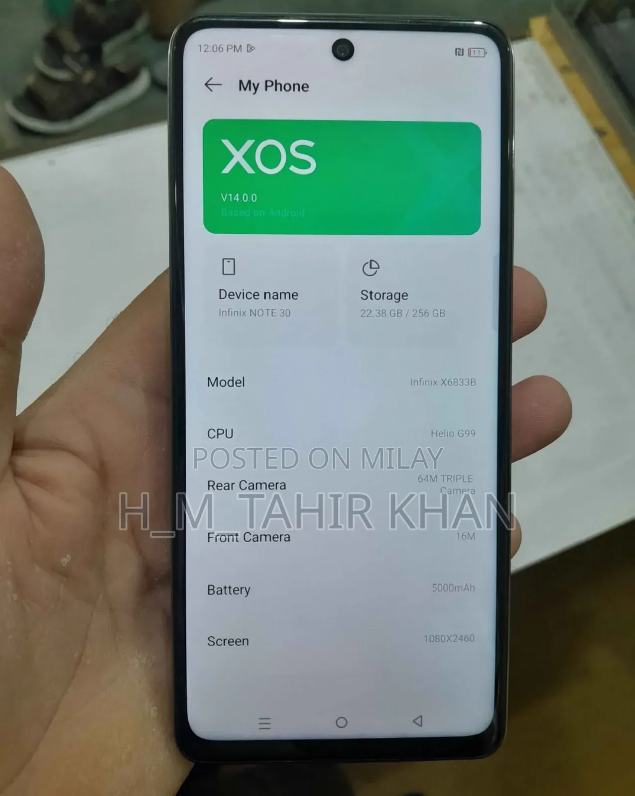 Infinix Note 30 256 GB Orange