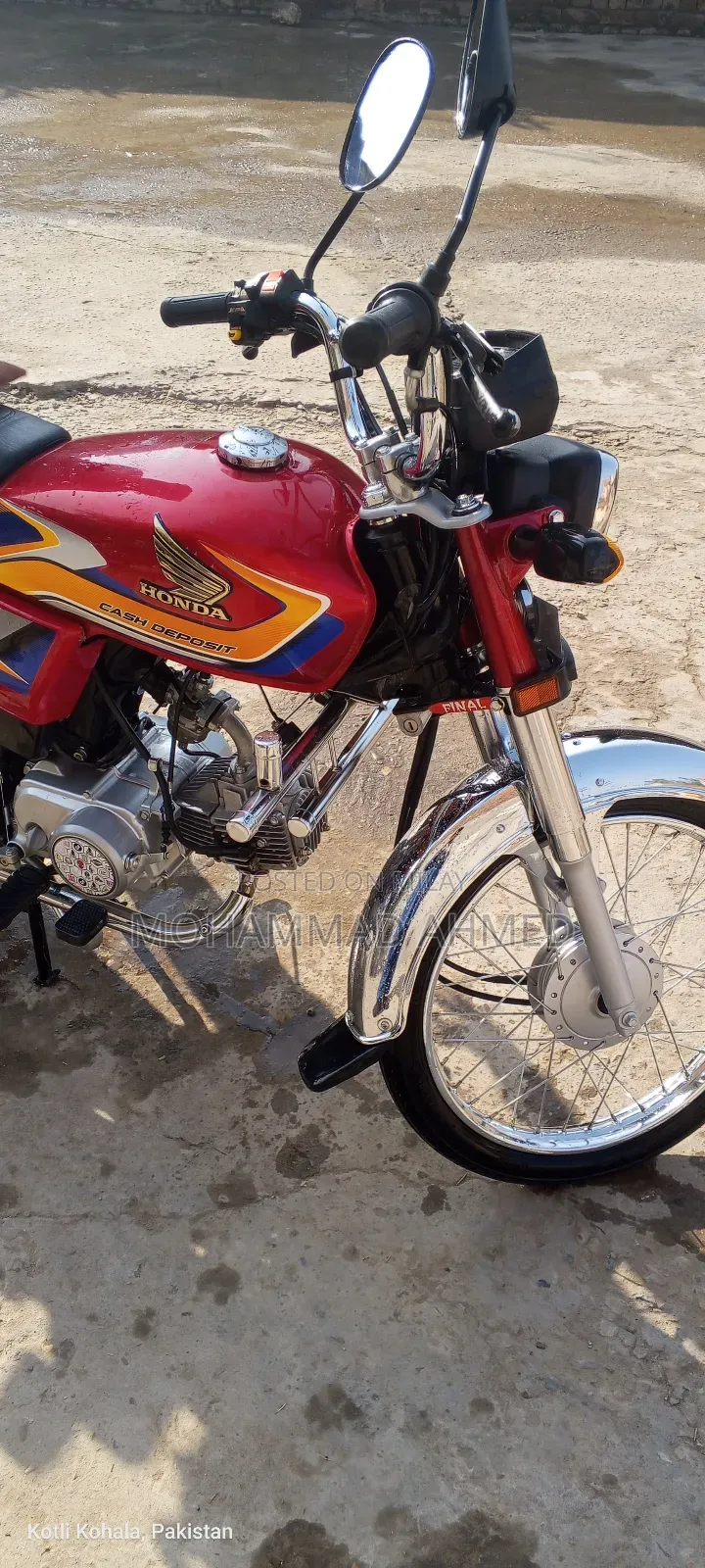 New Honda CB 2025 Red