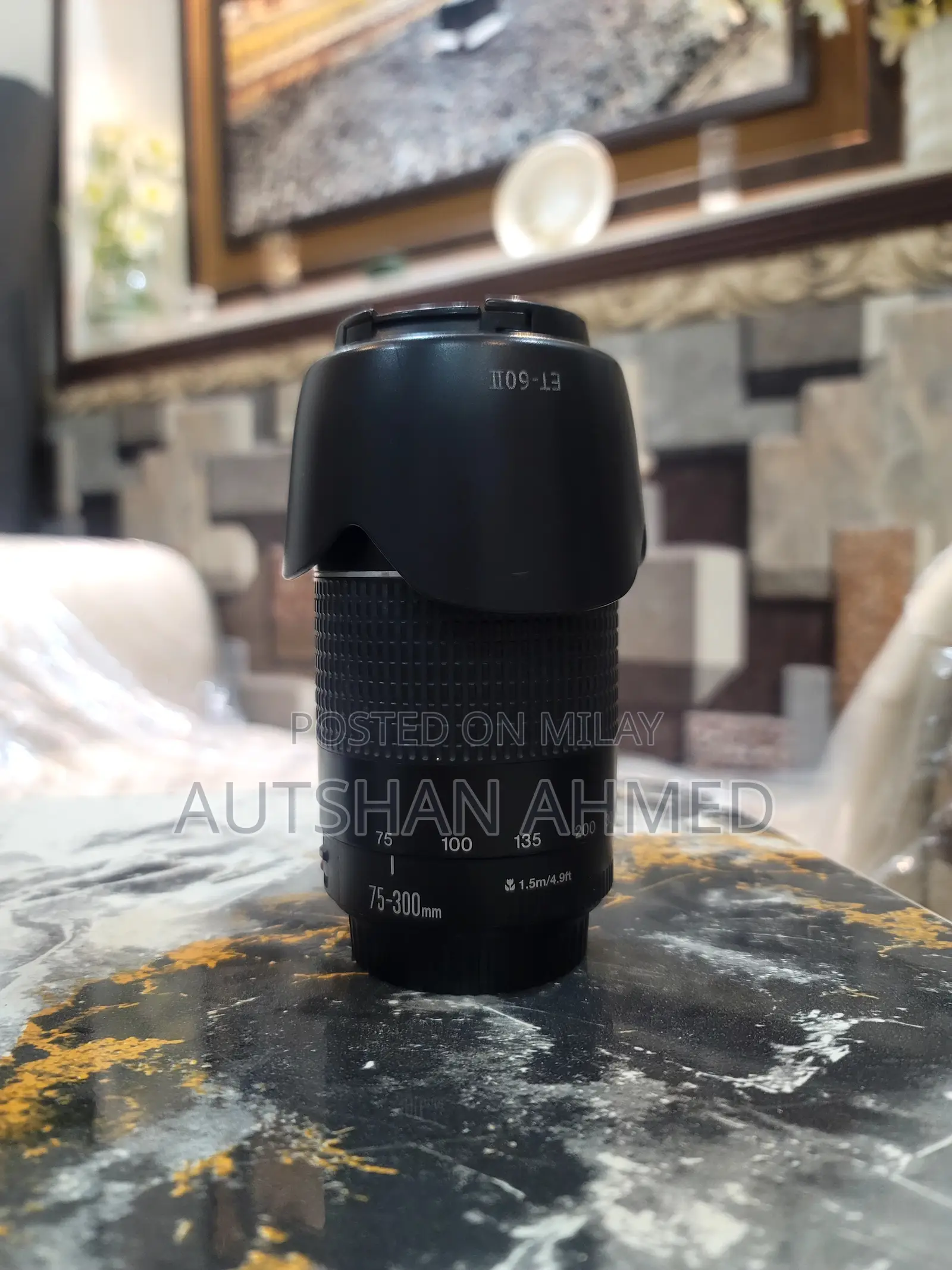 Canon 6d With 50mm 1.8 STM and 75-300mm