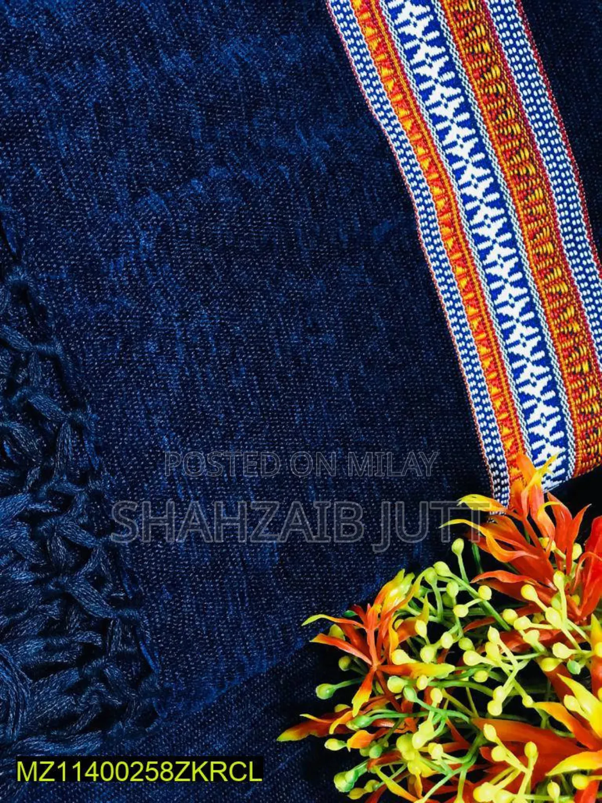 Velvet Shawl for Men's