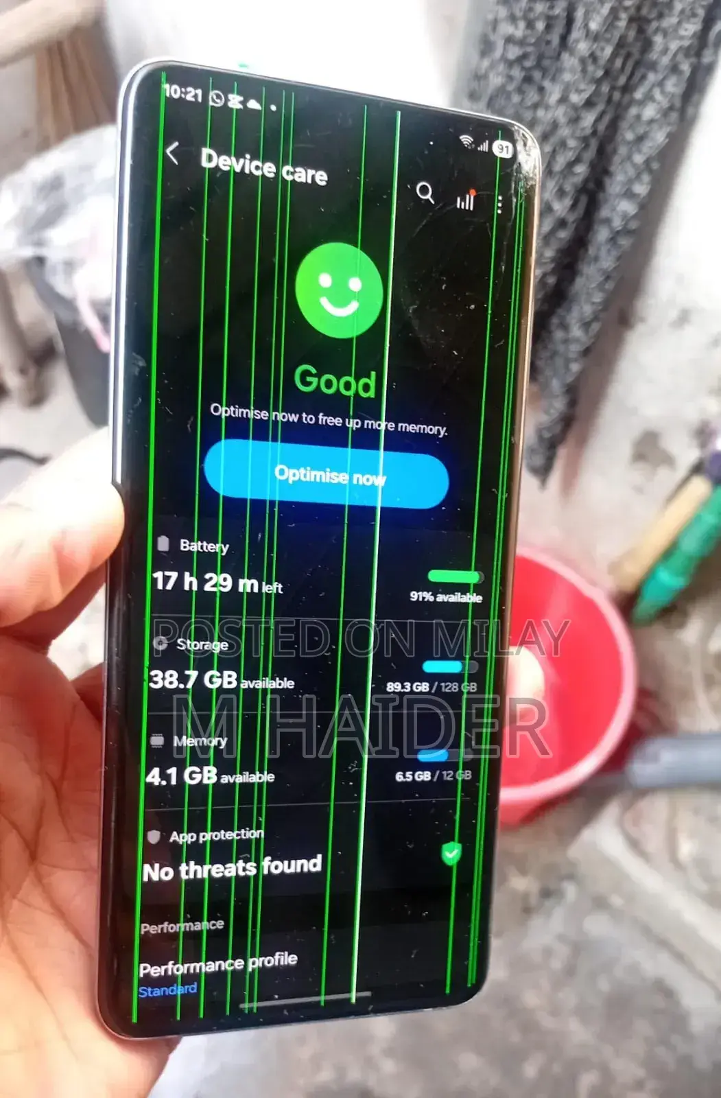 Samsung Galaxy S20+ 128 GB Purple