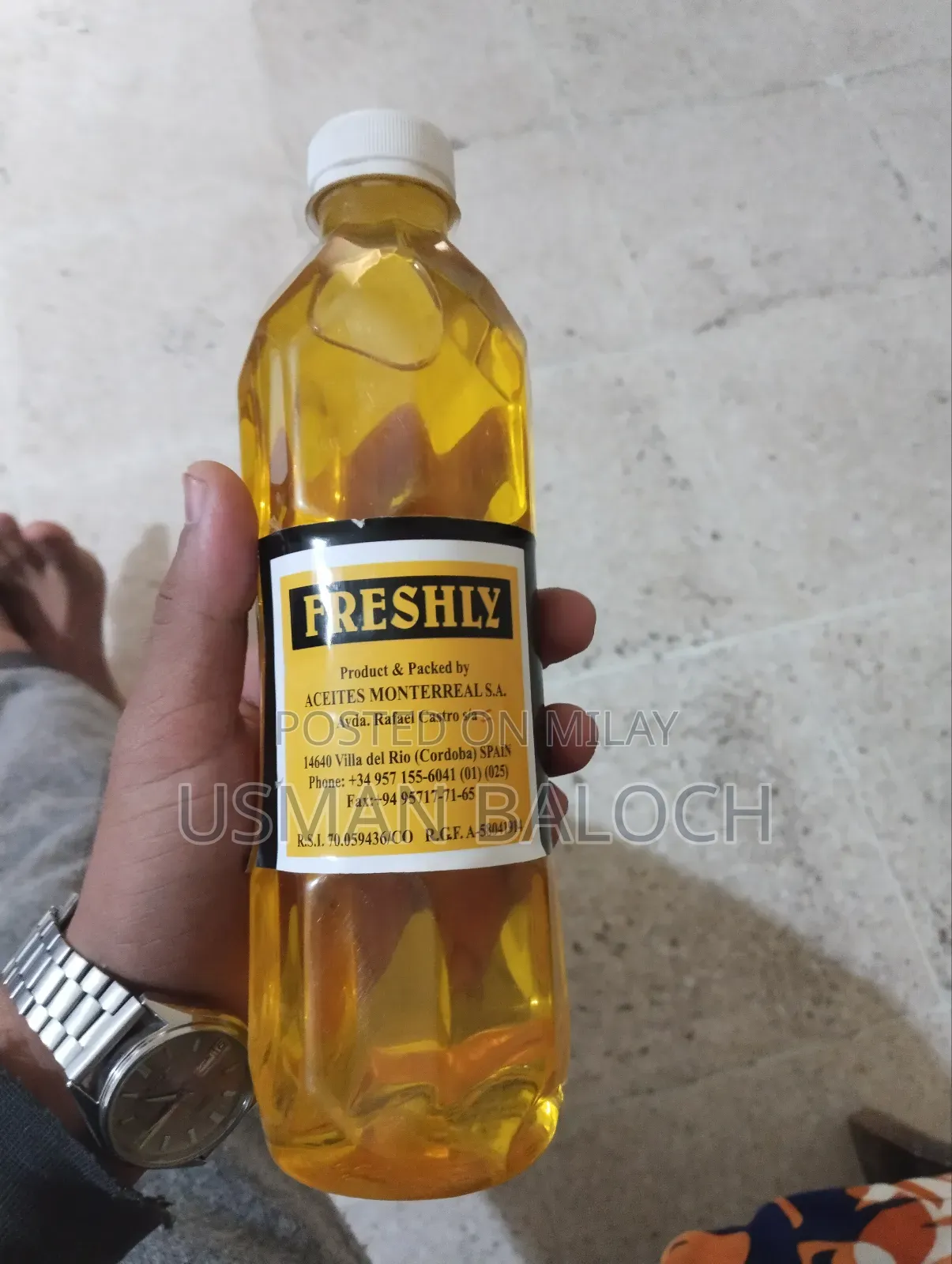 Home-Made Extra Virgin Olivia Oil