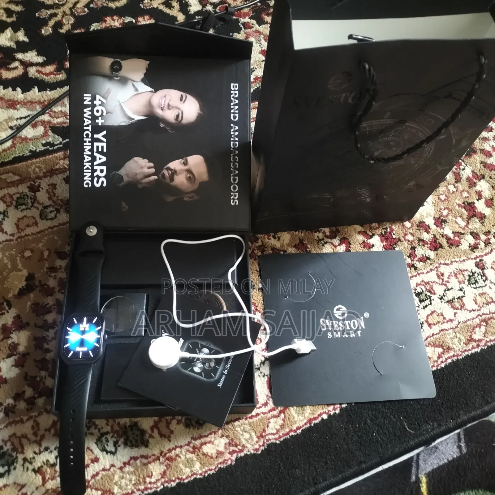 Sveston Prestige Smart Watch – Premium Design With Smart Features