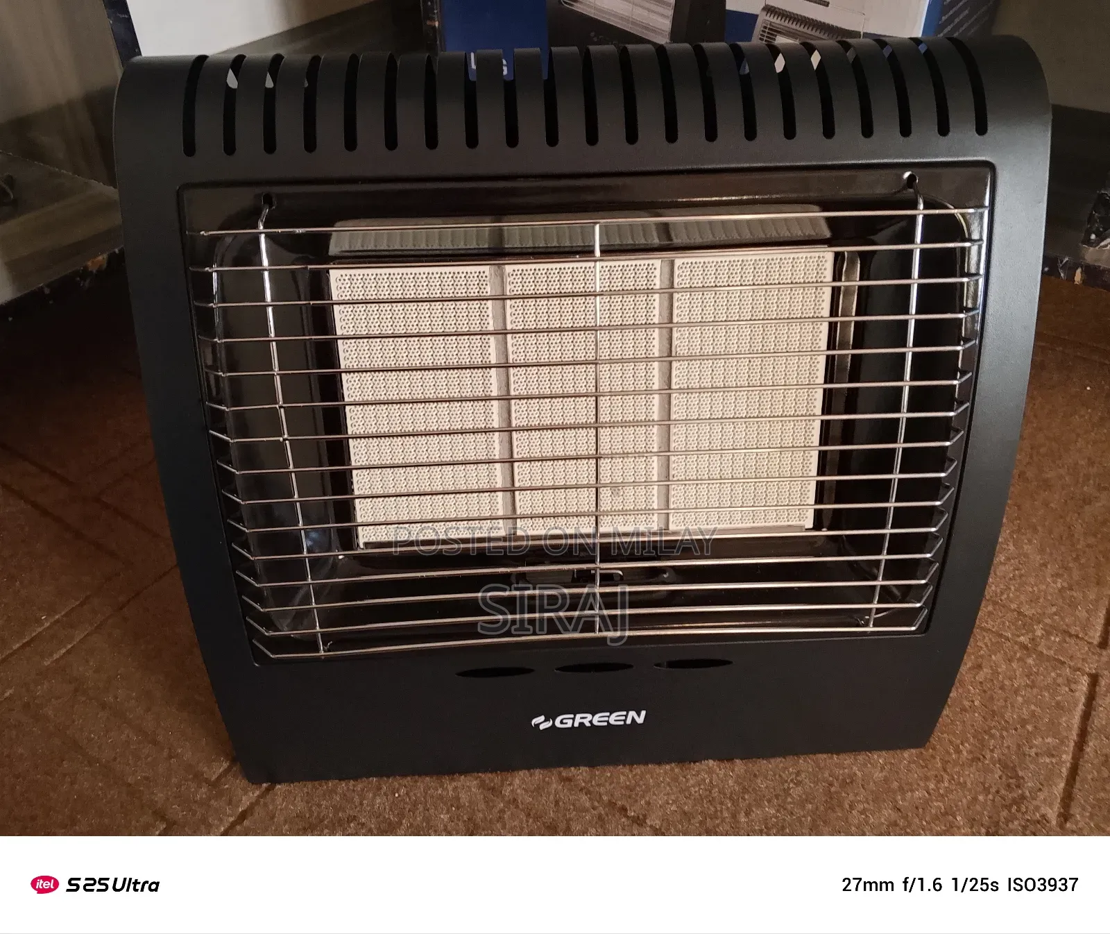 Original Green Heater 2 in 1 Electric Gas