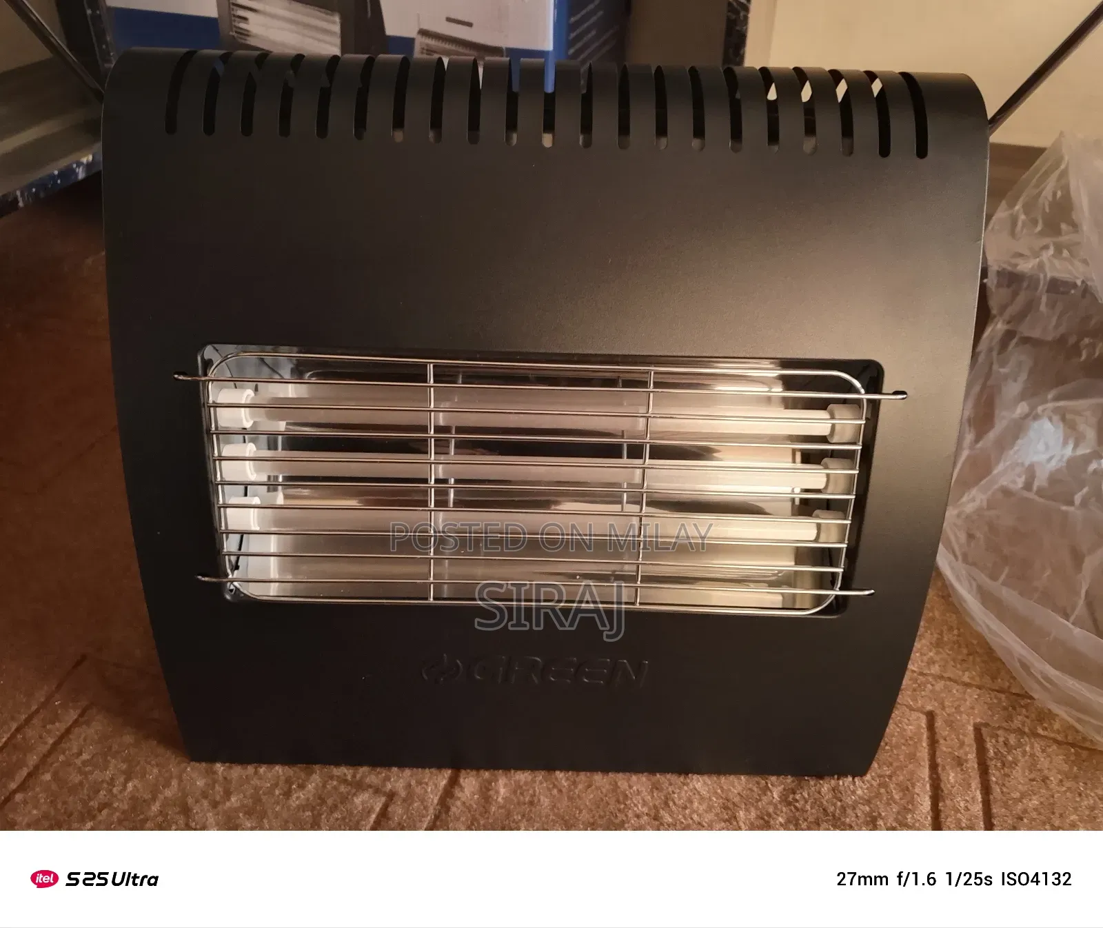 Original Green Heater 2 in 1 Electric Gas