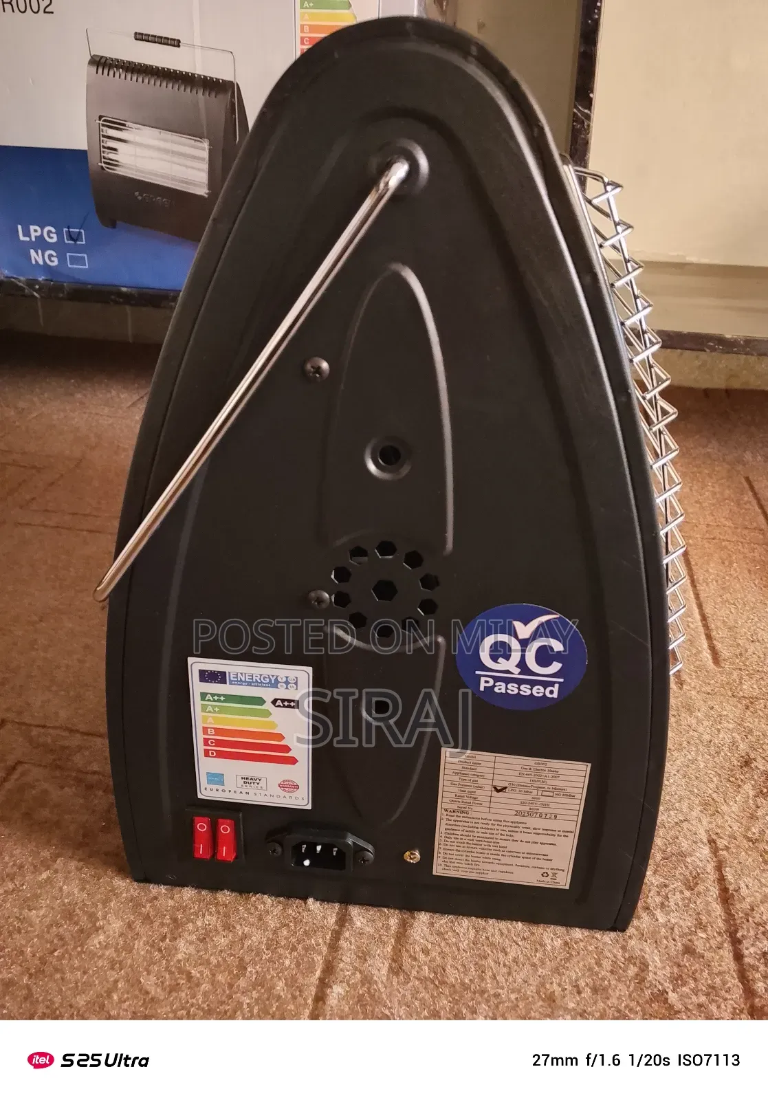 Original Green Heater 2 in 1 Electric Gas