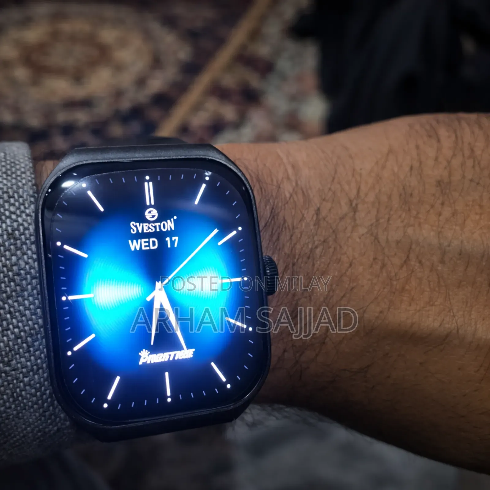 Sveston Prestige Smart Watch – Premium Design With Smart Features