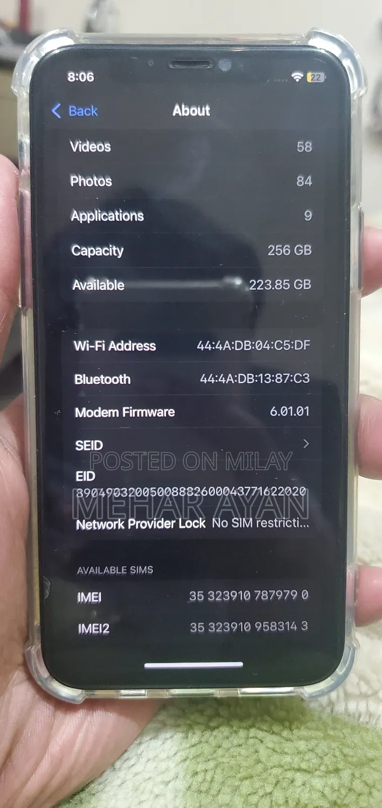 New Apple iPhone 11 Pro 256 GB Gray