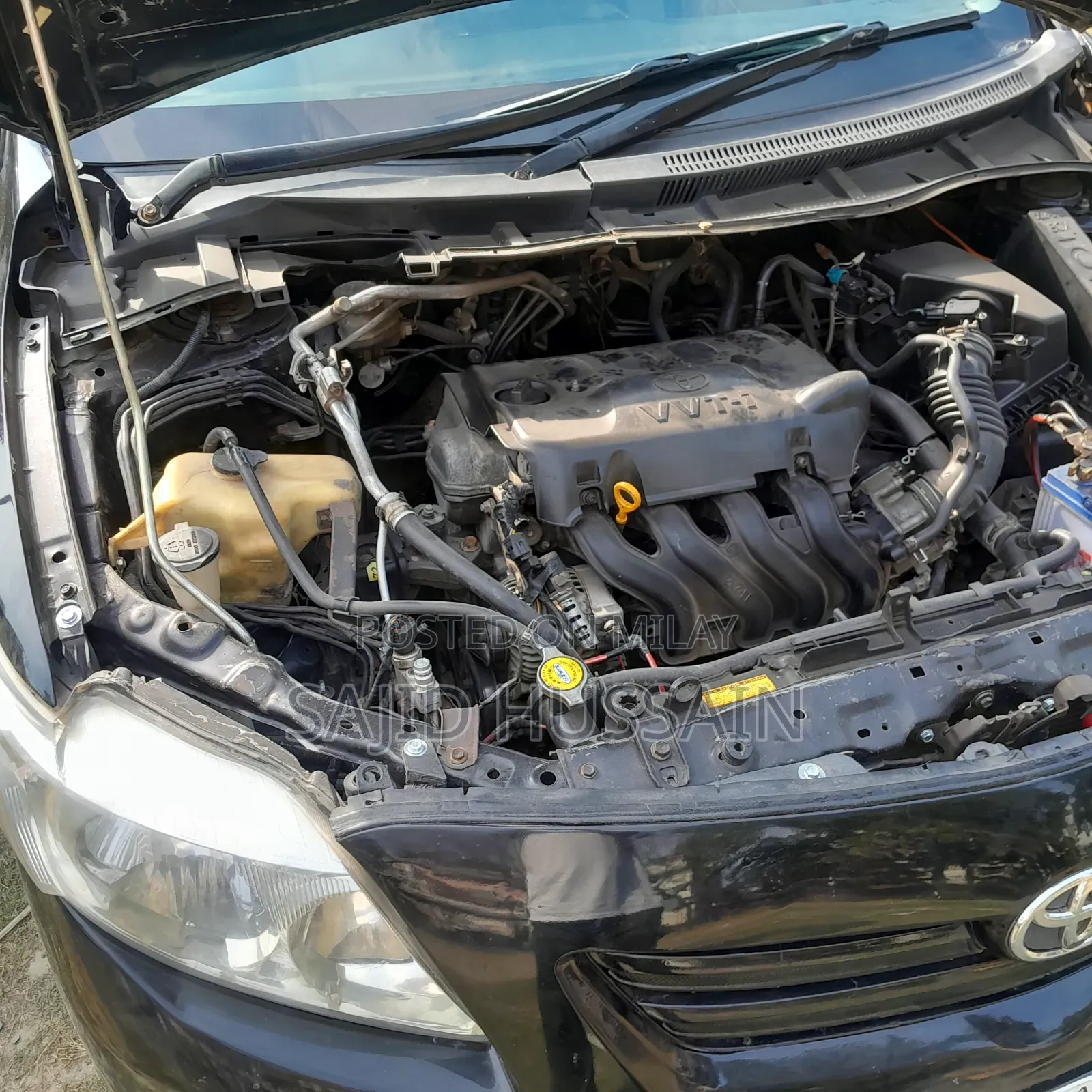 Toyota Corolla Base 4dr Sedan (1.8L 4cyl 5M) 2010 Black