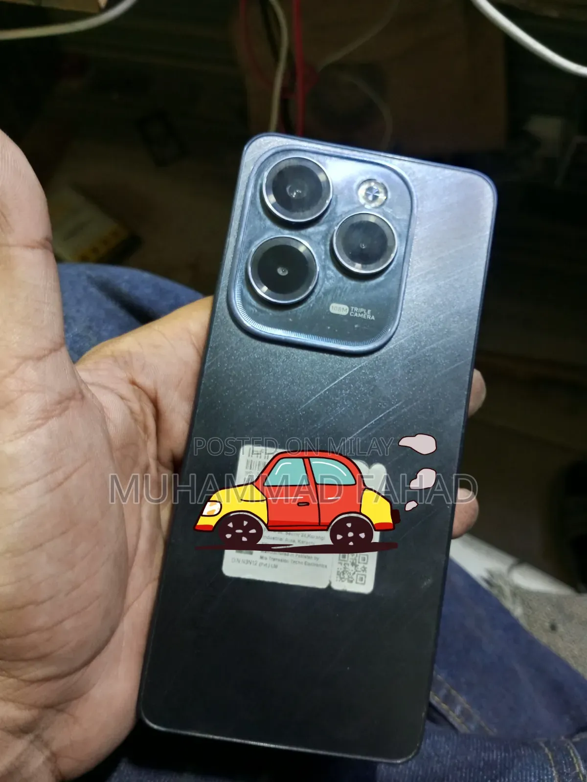 New Infinix Hot 40 Pro 256 GB Black