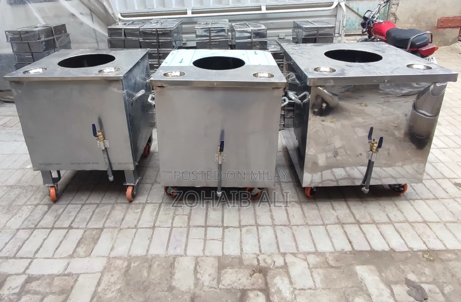 Commercial Portable Steel Tandoor