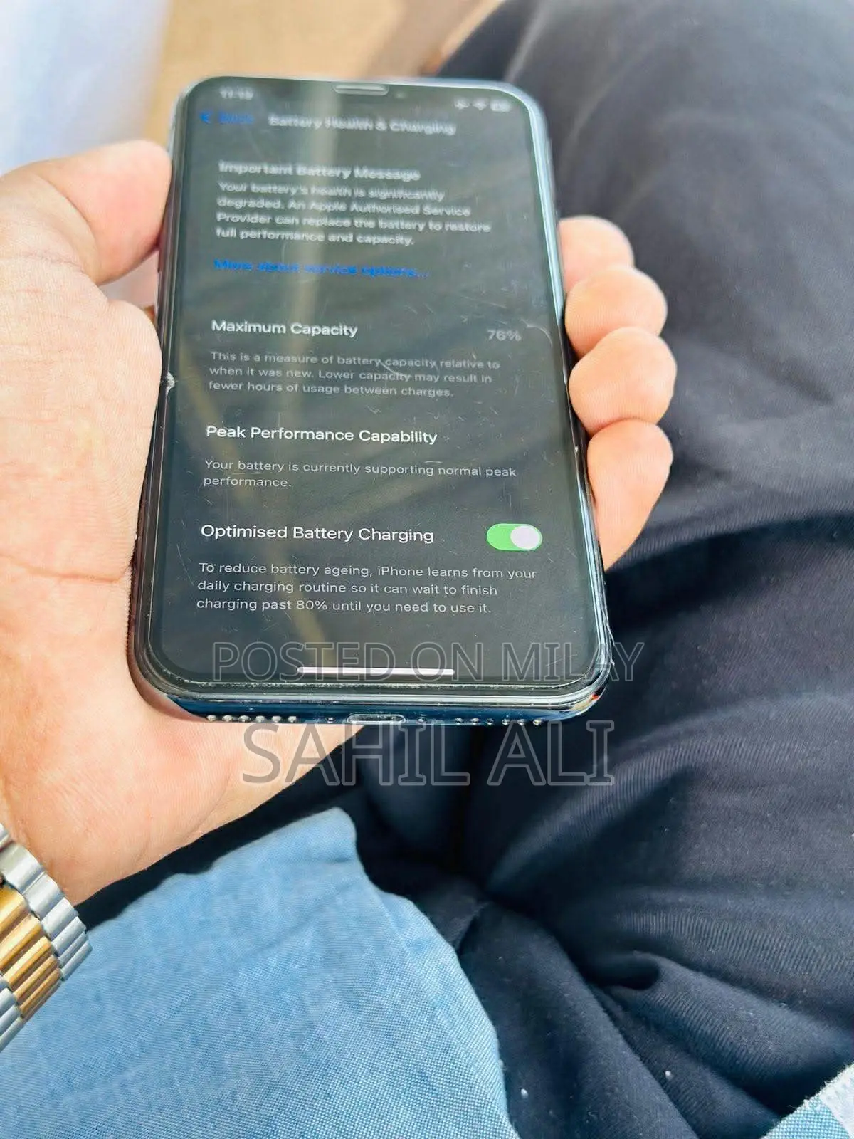 Apple iPhone X 256 GB Black