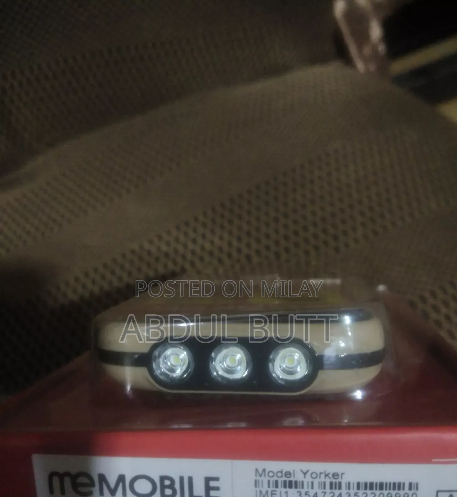 New Mobile Phone Gold