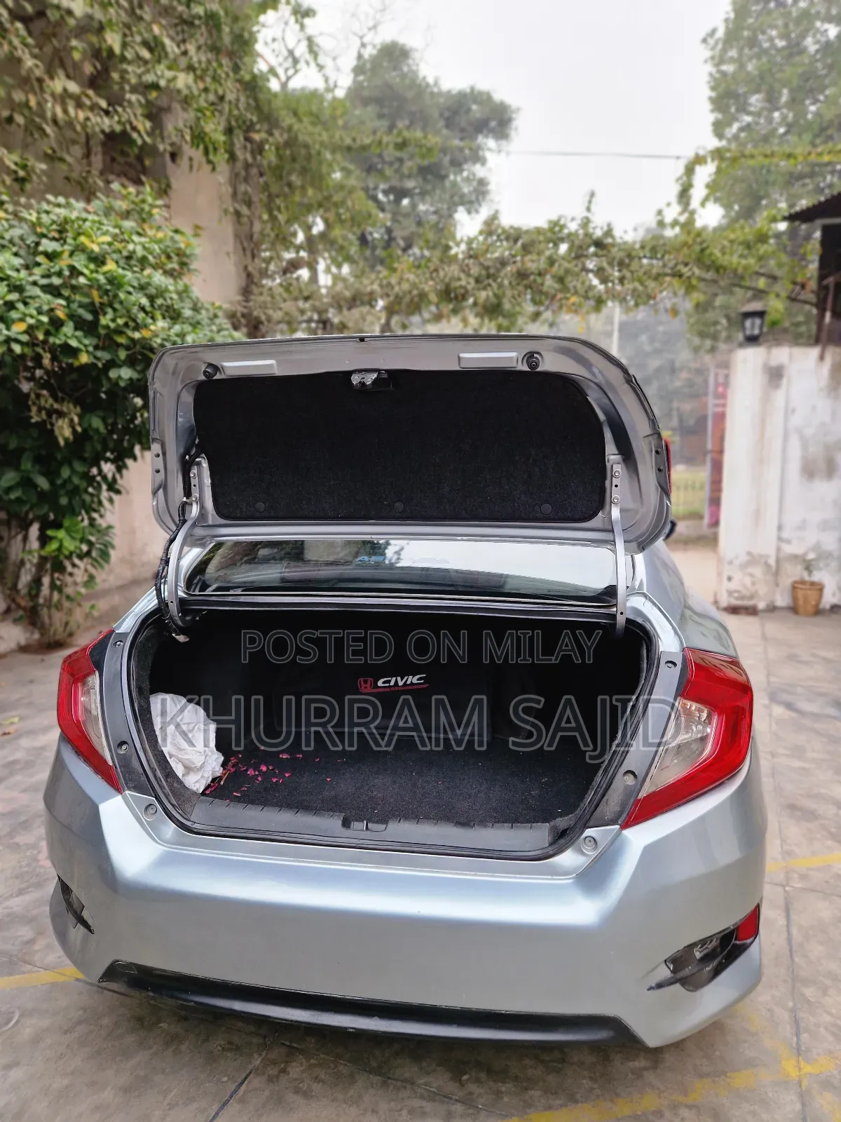 Honda Civic EX 4dr Sedan (2.0L 4cyl) 2017 Silver