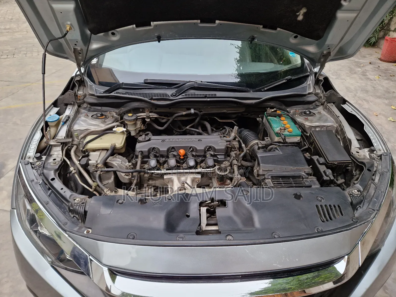 Honda Civic EX 4dr Sedan (2.0L 4cyl) 2017 Silver