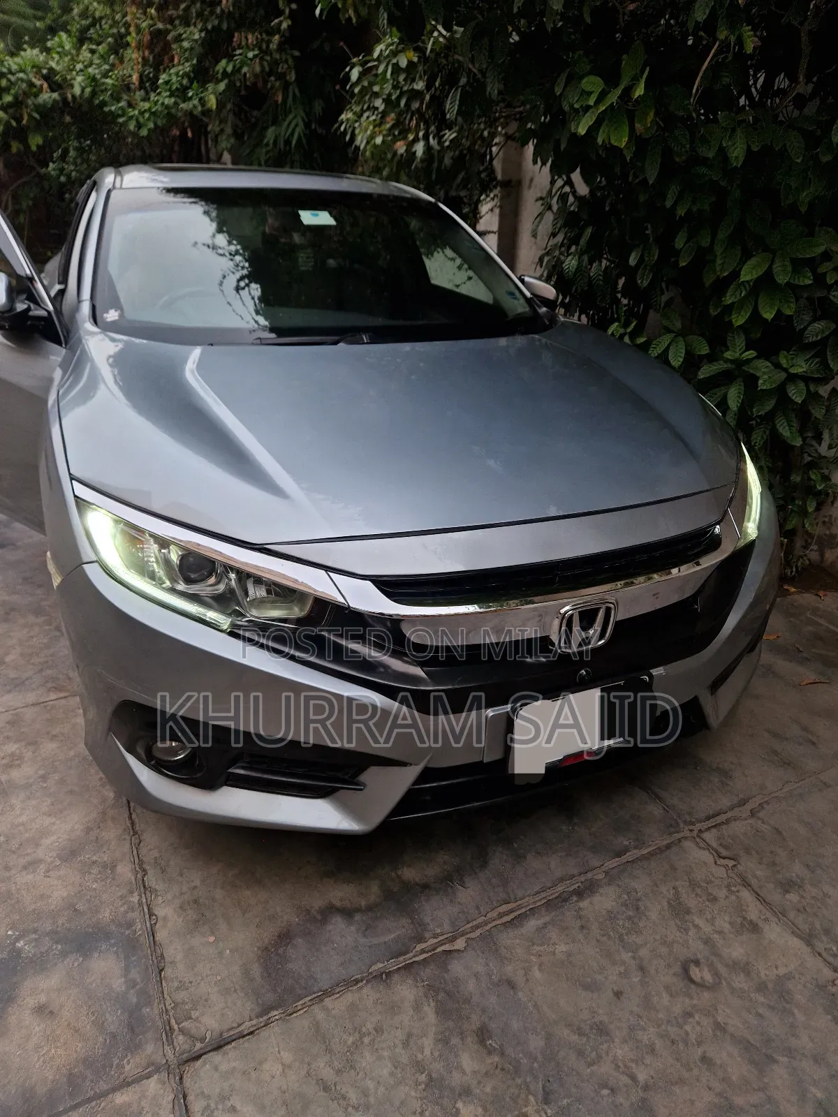 Honda Civic EX 4dr Sedan (2.0L 4cyl) 2017 Silver