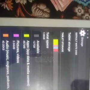 New Tablet 128 GB White