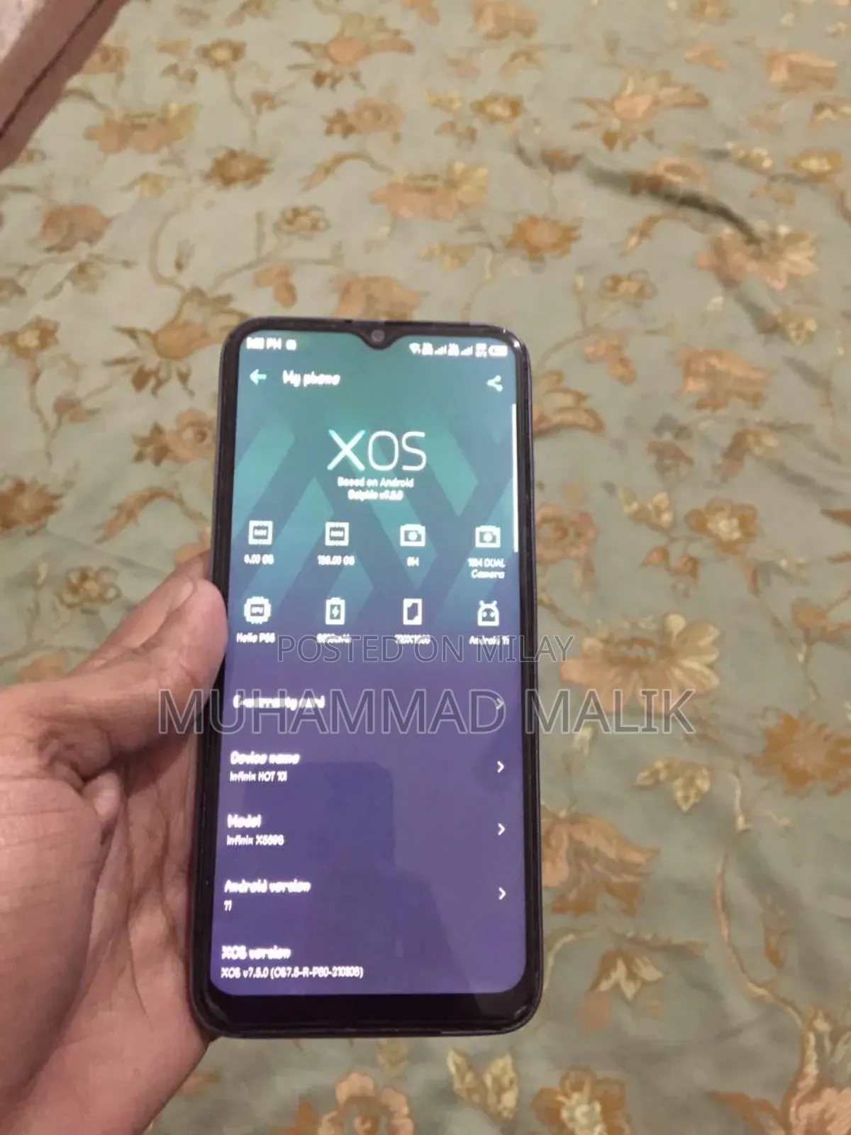 Infinix Hot 10i 128 GB Purple