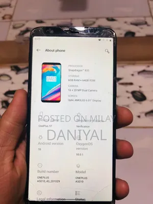 OnePlus 5T 64 GB Black