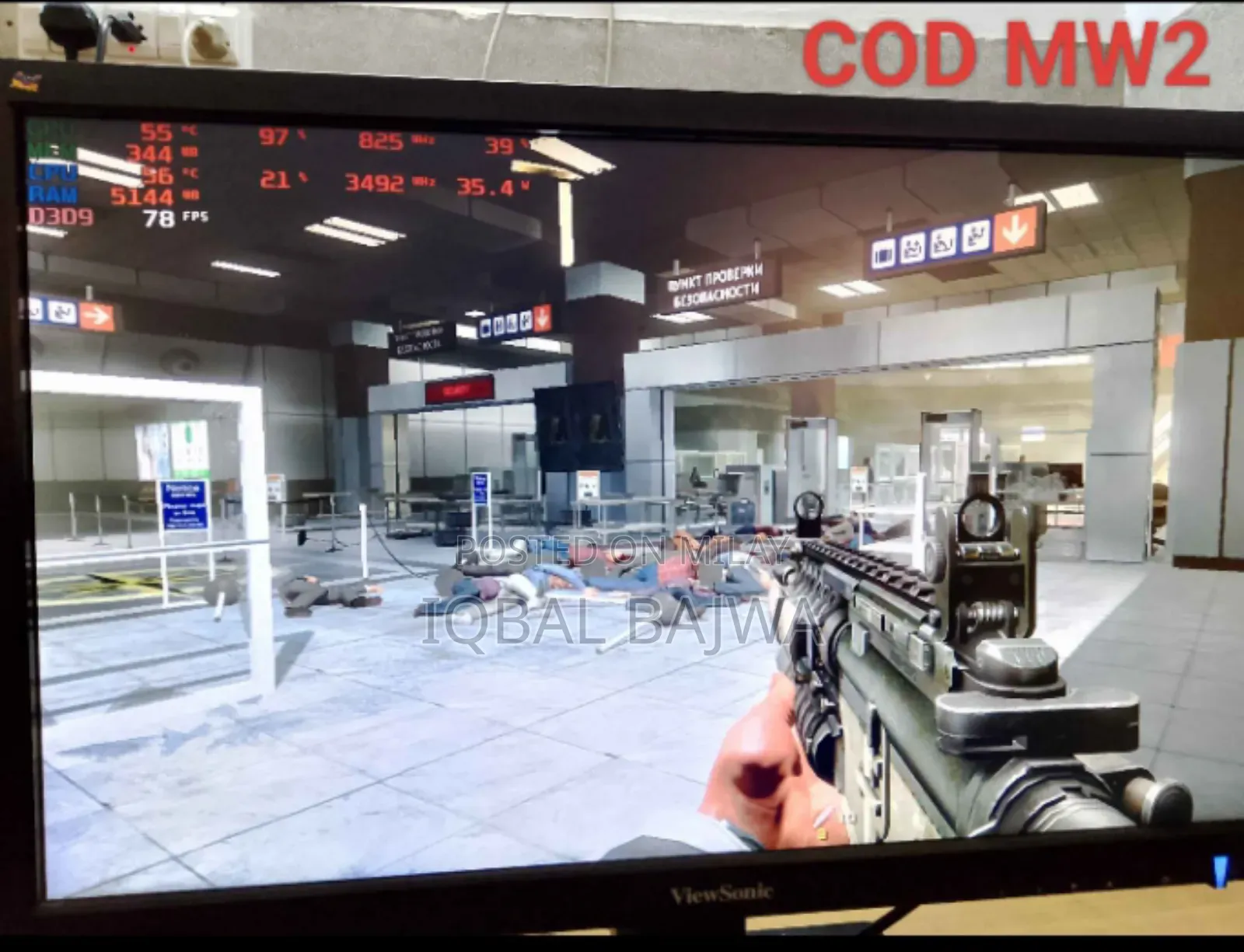 Desktop Computer HP Z210 8GB Intel Core i7 HDD 500GB