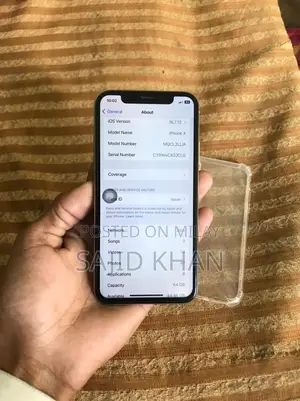 New Apple iPhone X 64 GB White