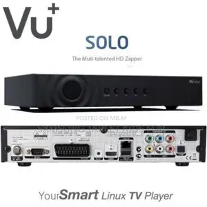 Linux Satellite Dish Receiver Vu Plus Solo 3d Receiver Black Hole