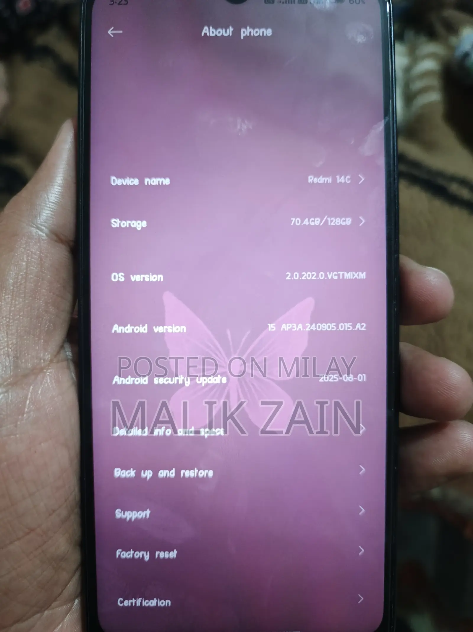 Xiaomi Redmi 14C 128 GB Blue