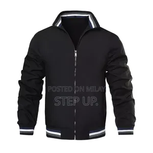 New Men's Solid Color Jackets