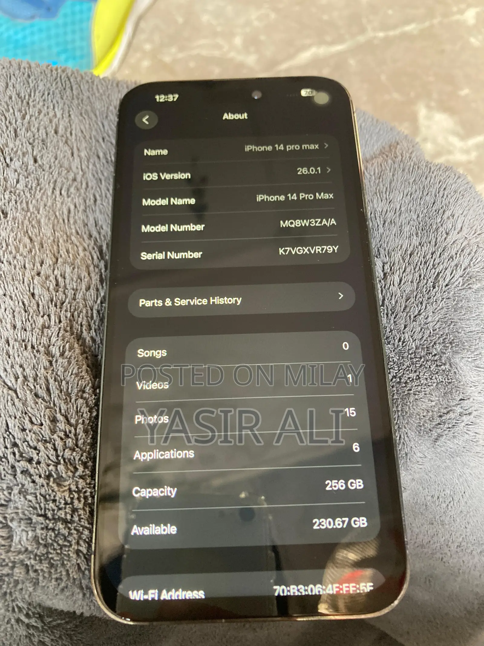 Apple iPhone 14 Pro Max 256 GB Purple