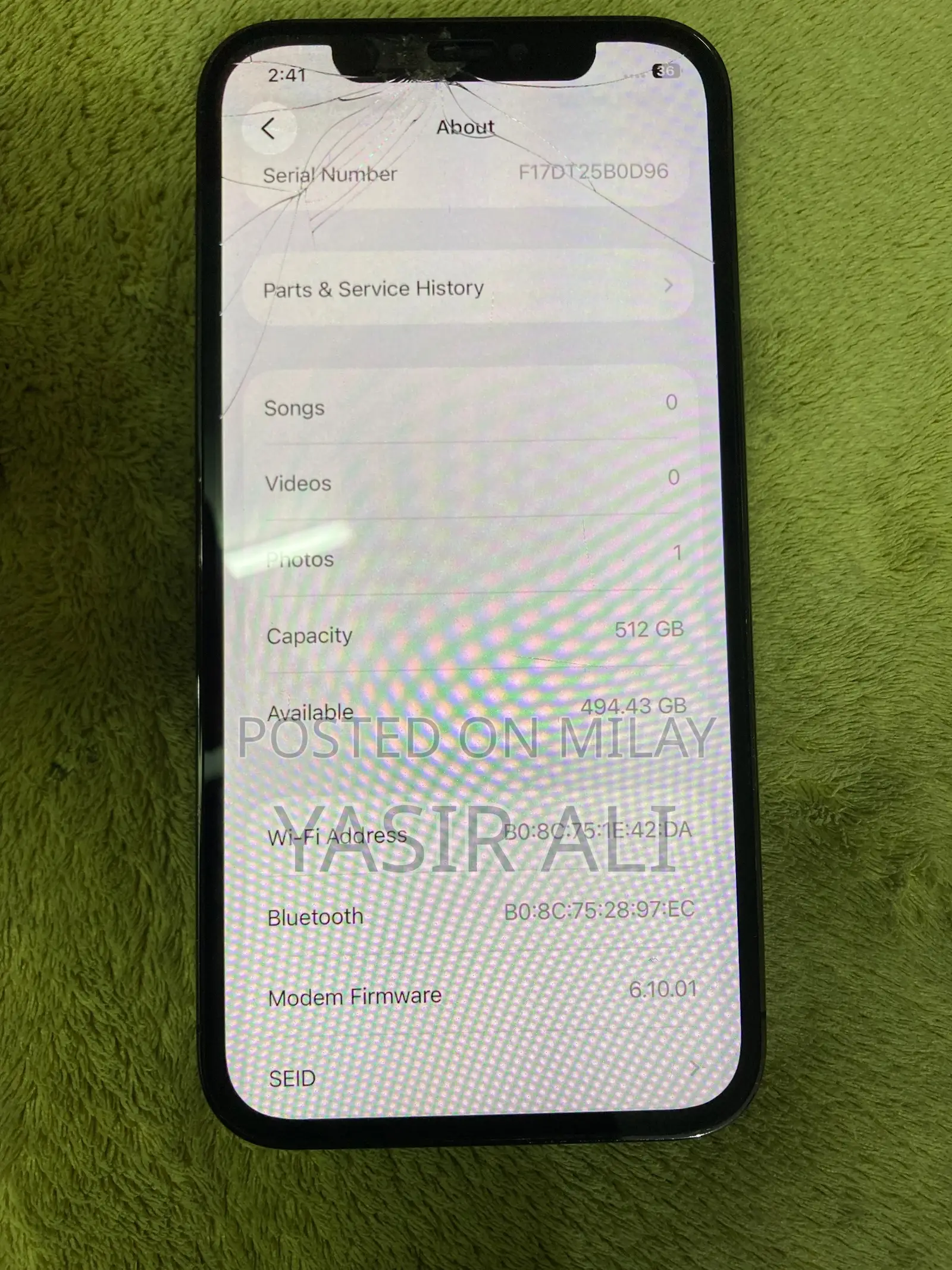 Apple iPhone 12 Pro 512 GB Gray