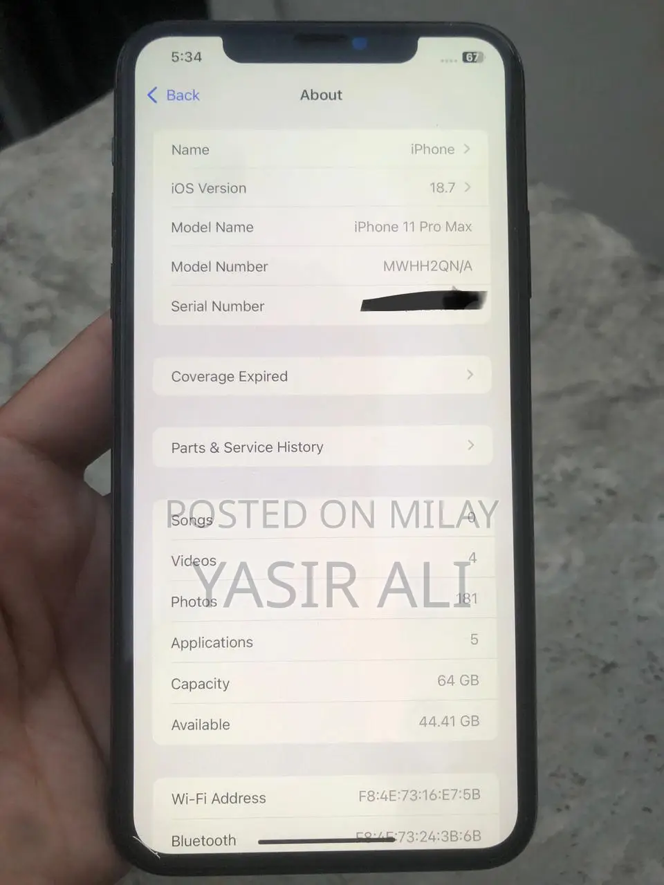 Apple iPhone 11 Pro Max 64 GB Green