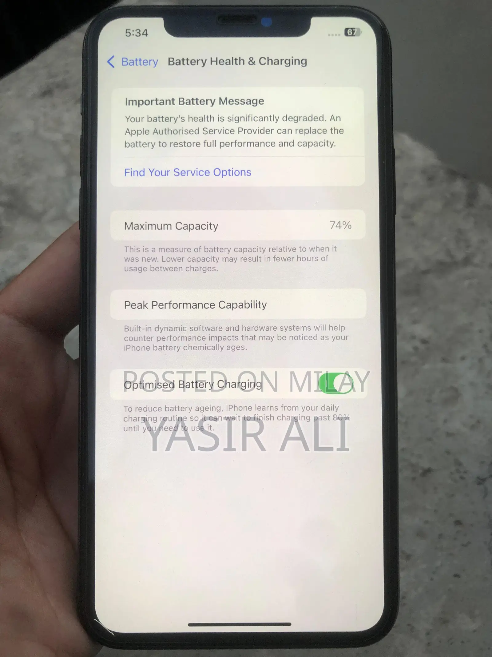 Apple iPhone 11 Pro Max 64 GB Green