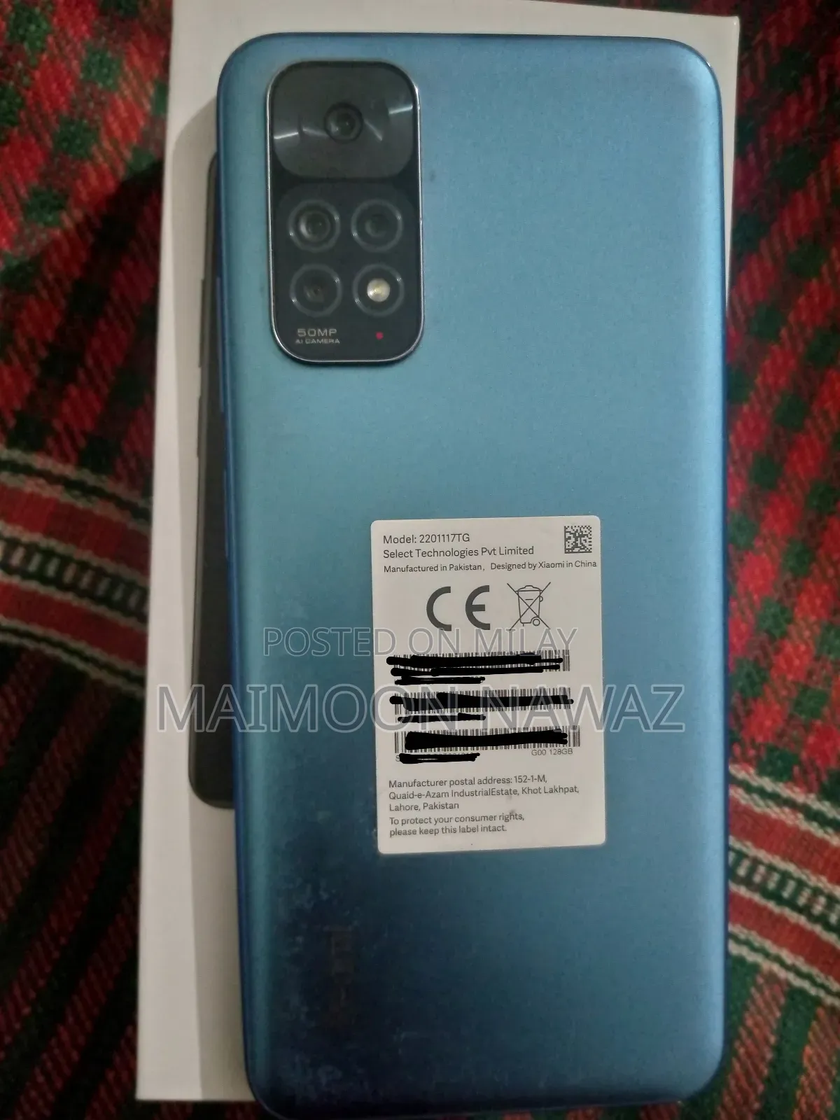 New Xiaomi Redmi Note 11 128 GB Blue