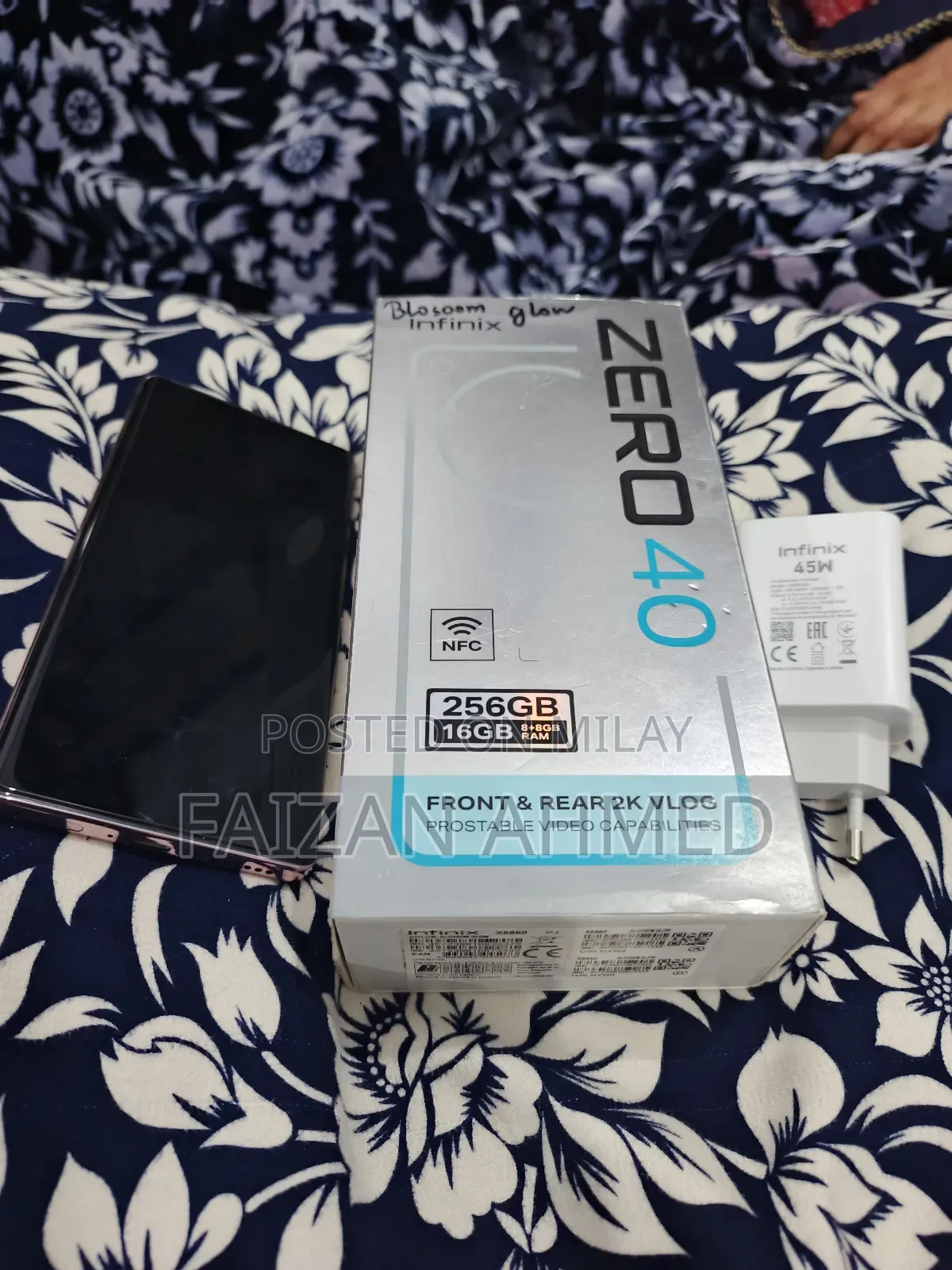 New Infinix Zero 40 256 GB Pink