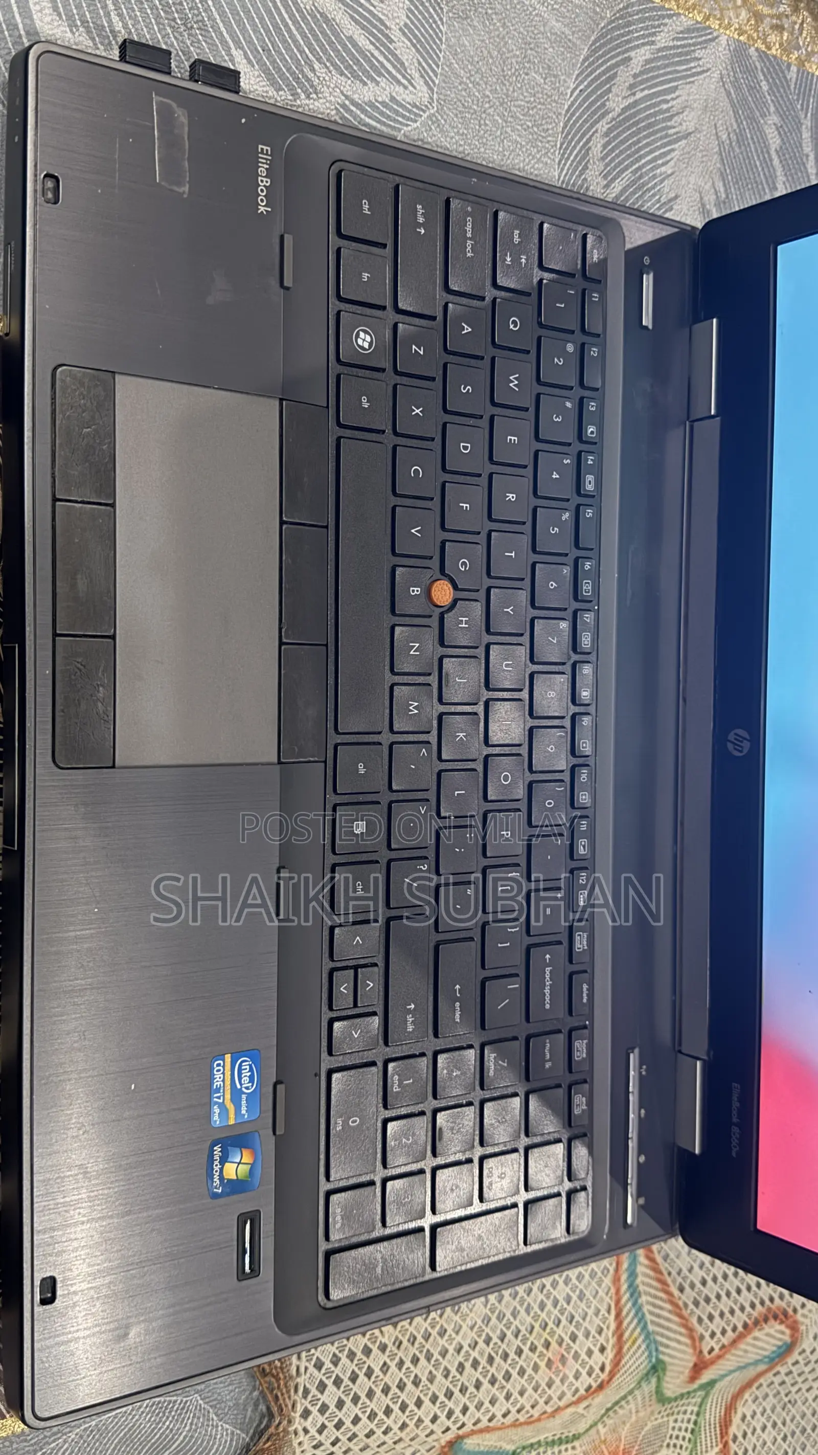 Laptop HP EliteBook 8560W 12GB Intel Core I7 HDD+SSD 750GB