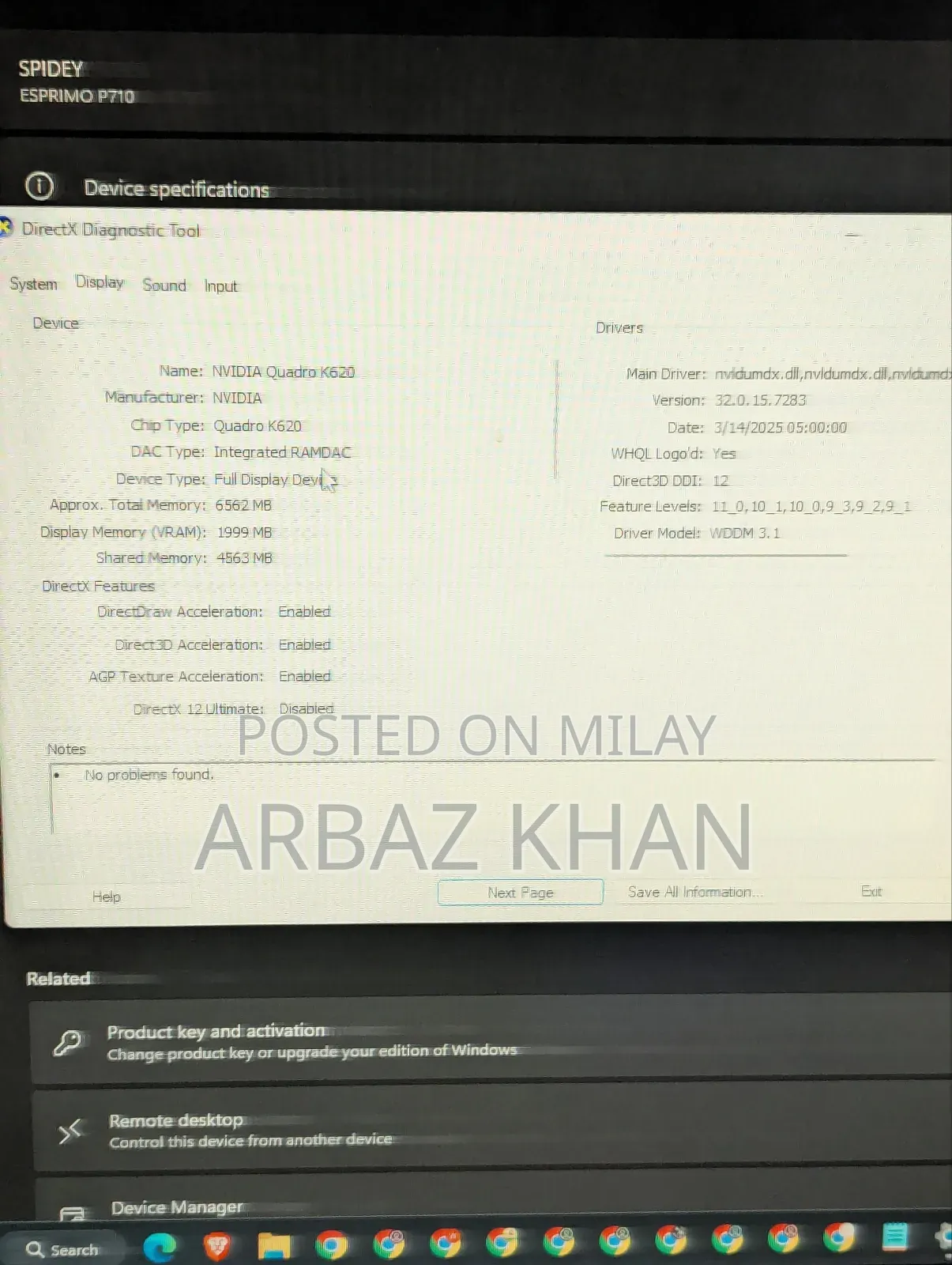 Desktop Computer Fujitsu Esprimo P758 12GB Intel Core I5 SSD 1T