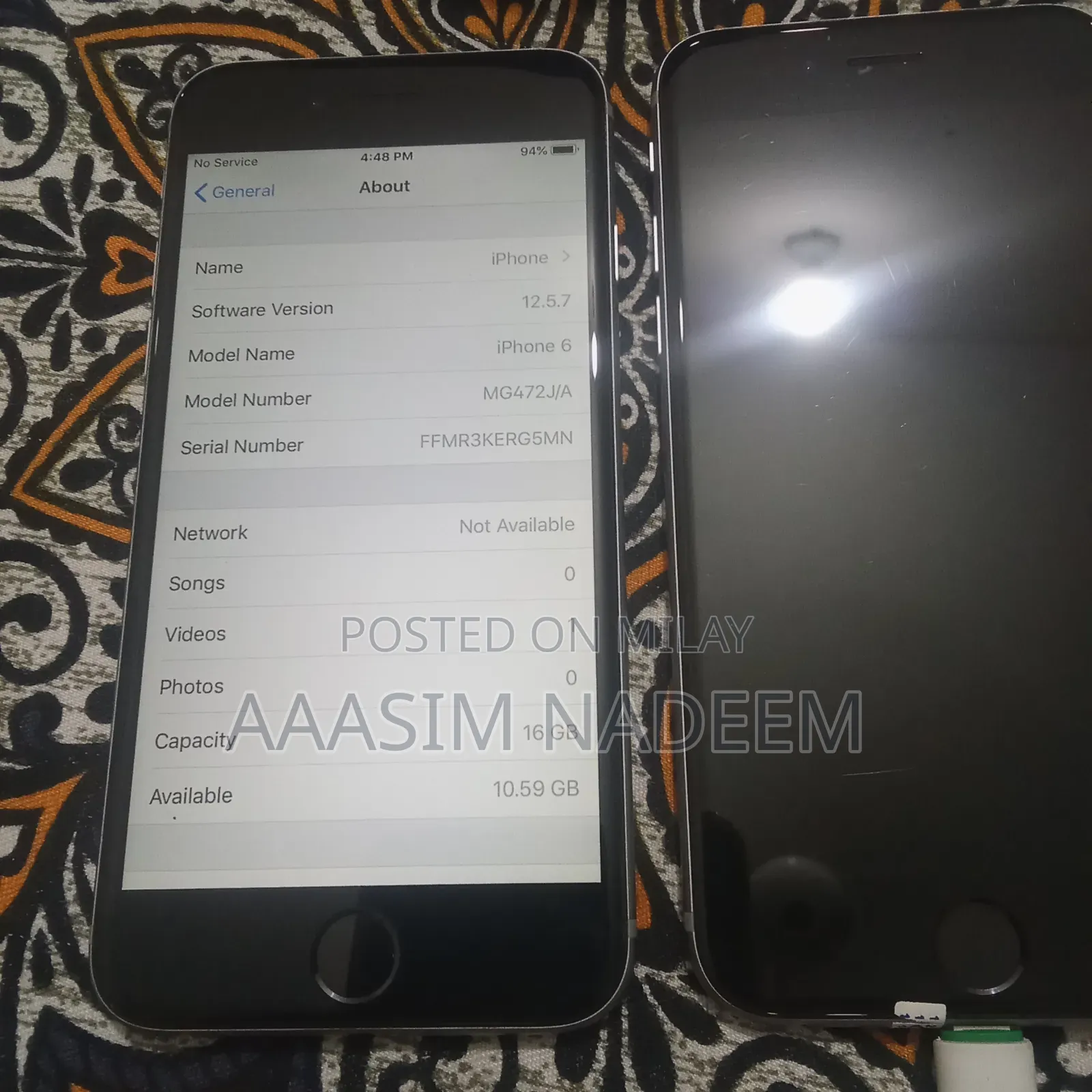 Apple iPhone 6 16 GB Black