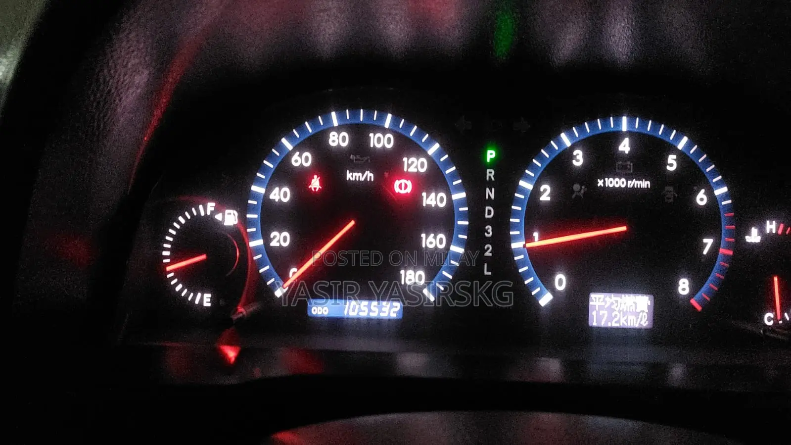 Toyota Premio 1.8 AWD 2007 Blue