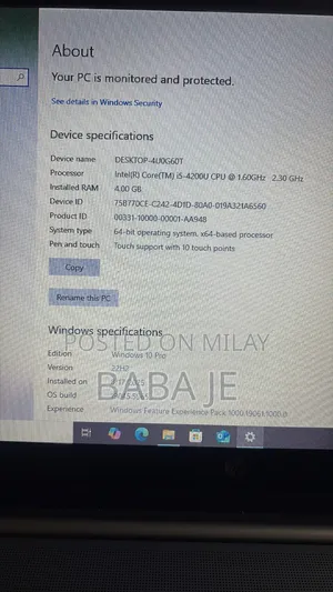 Laptop HP Envy M6 4GB Intel Core I5 SSD 256GB