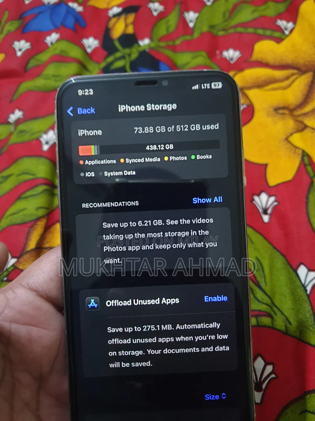 Apple iPhone XS Max 512 GB Silver