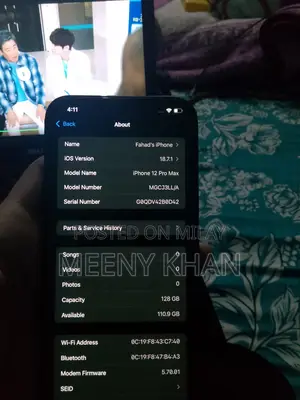 New Apple iPhone 12 Pro Max 128 GB Blue