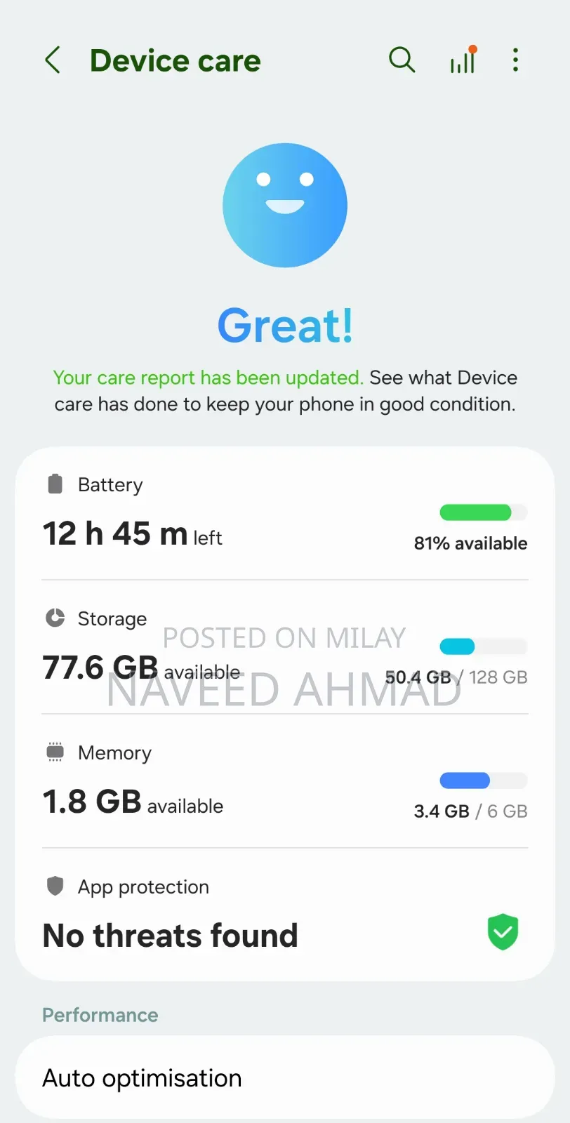 Samsung Galaxy A25 128 GB Black