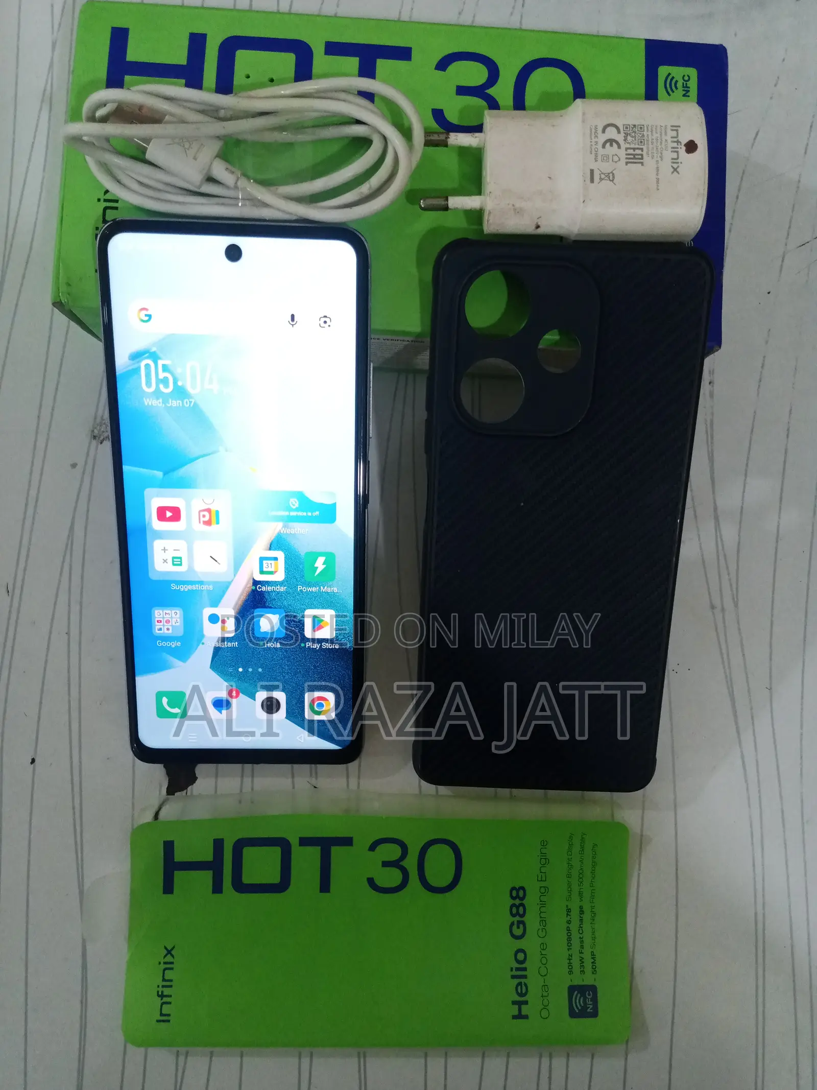 Infinix Hot 30 128 GB White